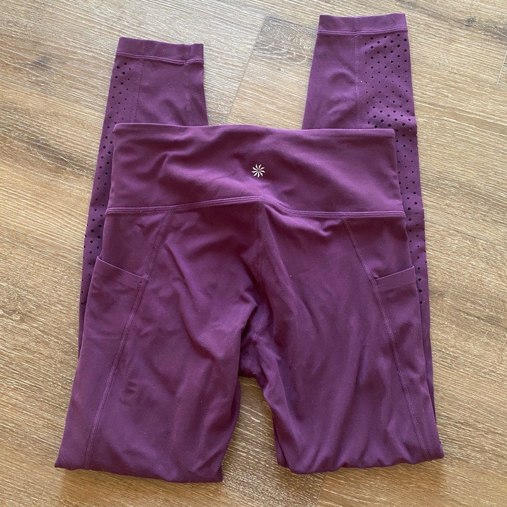 Athleta Leggings Small Purple